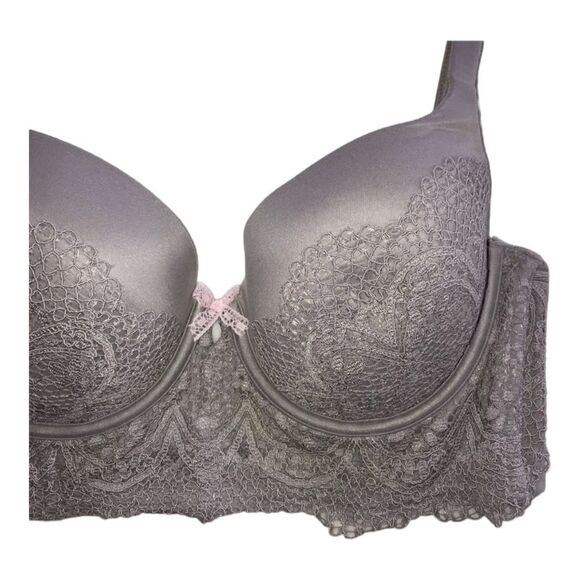 Victoria’s Secret | VS Body by Victoria Lined Long Line Demi Bra | 34DD - Picture 4 of 5